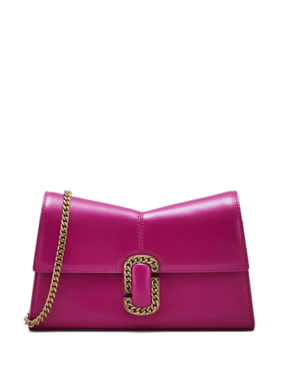 Marc Jacobs The Chain Wallet In Pink