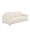 Serta Sif 92" Convertible Sofa In Ivory