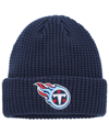 NEW ERA YOUTH BOYS AND GIRLS NEW ERA NAVY TENNESSEE TITANS PRIME CUFFED KNIT HAT