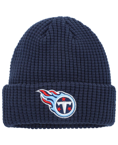 New Era Kids' Youth Boys And Girls  Navy Tennessee Titans Prime Cuffed Knit Hat