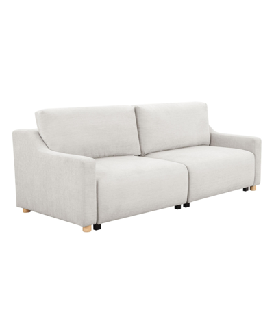Serta Eilidh 90" Convertible Sofa In Cream