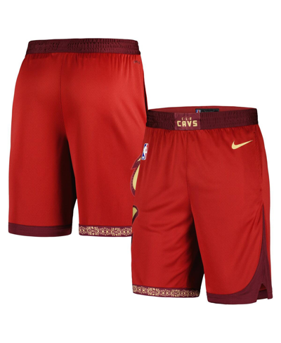 Nike Men's  Wine Cleveland Cavaliers 2023/24 City Edition Swingman Shorts