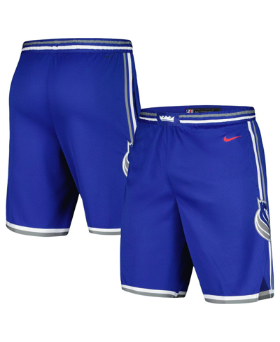 Nike Men's  Blue Sacramento Kings 2023/24 City Edition Swingman Shorts