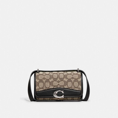 Coach Bandit Crossbody  -  - Leather - Cocoa Black In Brown