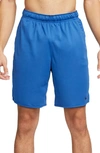 Nike Men's Totality Dri-fit Unlined Versatile 9" Shorts In Game Royal/ Black