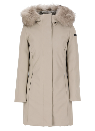 Rrd - Roberto Ricci Design Winter Down Jacket In Taupe