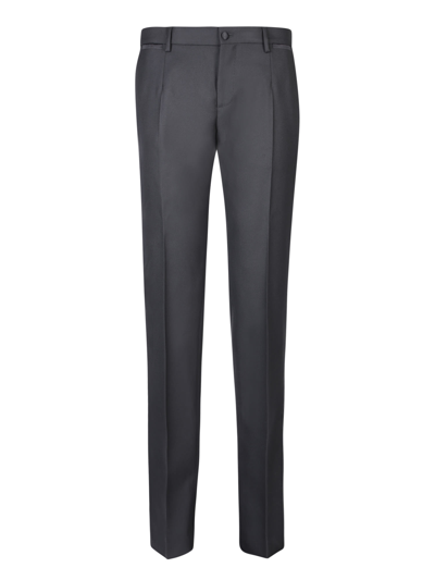 DOLCE & GABBANA TAILORED BLACK TROUSERS