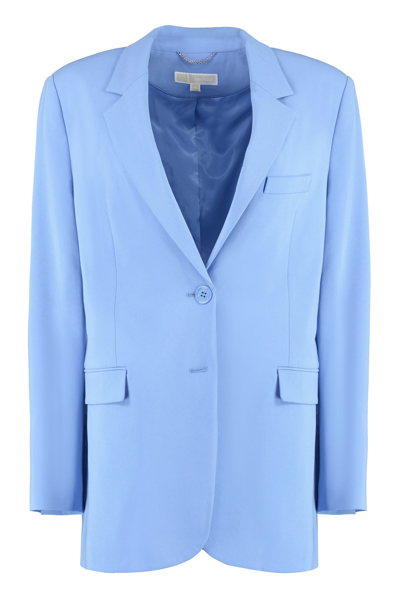 Michael Michael Kors Single-breasted Two-button Blazer In Blue
