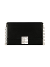 Givenchy Women's Small 4g Bag In Box Leather With Chain In Black
