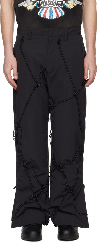 Who Decides War Black Add Edition Padded Trousers