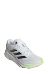 Adidas Originals Adizero Sl Running Shoe In White/ Black/ Bliss Lilac