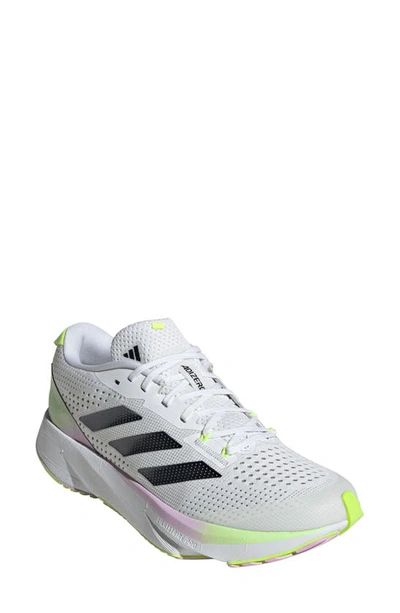Adidas Originals Adizero Sl Running Shoe In White/ Black/ Bliss Lilac