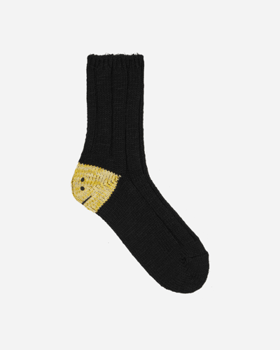 Kapital Intarsia Cotton-blend Socks In Black