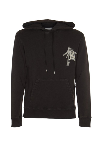 Etudes Studio Etudes Klein Lovelock Drawstring Hoodie In Black