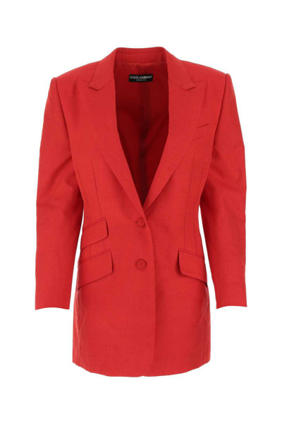 Dolce & Gabbana Jackets And Vests In Red