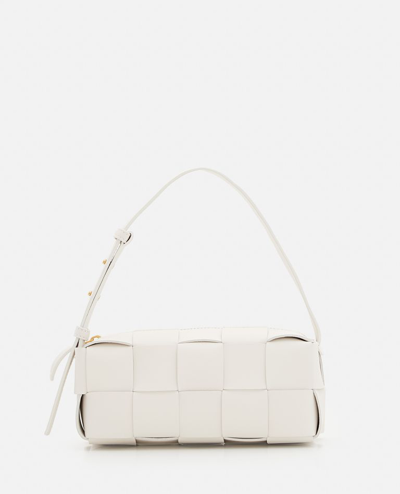 BOTTEGA VENETA SMALL BRICK CASSETTE LEATHER SHOULDER BAG