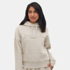 Bench Dna Braelyn Cowl Neck Hoodie In White