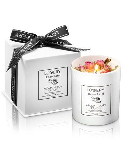 Lovery Aromatherapy Rose Home Scented Candle Gift Set