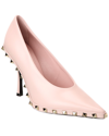 VALENTINO GARAVANI VALENTINO ROCKSTUD 100 LEATHER PUMP