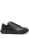 Miharayasuhiro Peterson Low 23 Og Sole Leather Sneakers In Black