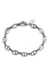 Samuel B. Sterling Silver Mariner Link Bracelet In Silver
