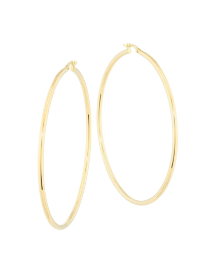 Roberto Coin Women's 18k Yellow Gold Hoop Earrings In Yg