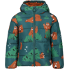STELLA MCCARTNEY DOWN JACKET FOR KID WITH ALL-OVER BEARS PRINT