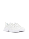 Just Cavalli Tiger Head-motif Low-top Sneakers In White