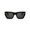 Fendi Roma Rectangular Sunglasses In Nero
