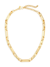 KENNETH JAY LANE WOMEN'S 18K GOLDPLATED CHUNKY OVAL-LINK NECKLACE