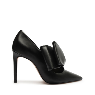 Schutz Judy Nappa Leather Pump In Black