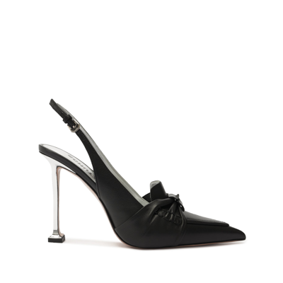 Schutz Fiorella Leather Pump In Black