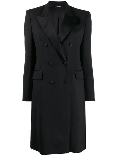 P.a.r.o.s.h. Lili Blazer Coat In Black