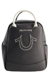 TRUE RELIGION BRAND JEANS STUDDED HORSESHOE BACKPACK