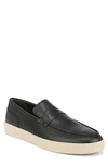 Vince Toren Slip On Loafers In Black