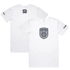 Peace Collective Unisex   White San Diego Fc Monochrome T-shirt In White