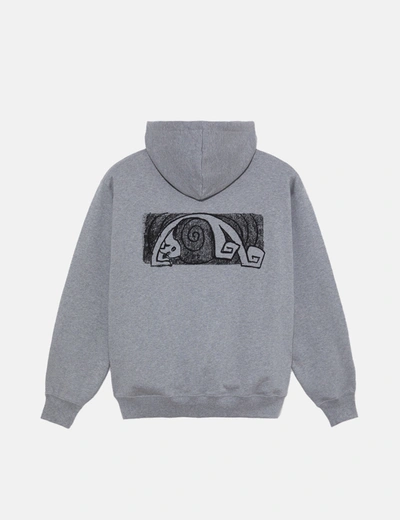 Polar Skate Co. Dave Yoga Trippin' Hooded Sweatshirt In Grey