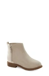 Stride Rite Carolyn Braid Detail Bootie In Taupe Suede