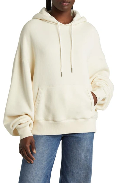 Rag & Bone Women's Oversized Cotton-blend Hoodie In Ecru
