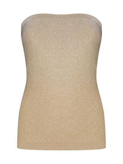 Wolford Top In Gold Shine