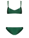 Zimmermann August Diamond Bikini In Green