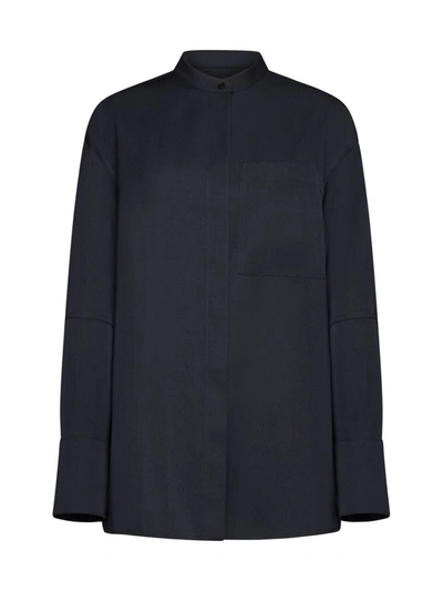 Jil Sander Shirts In Blue