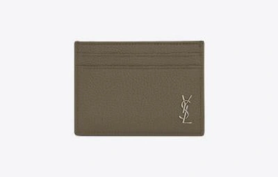 Saint Laurent Wallets & Card Holders In Green