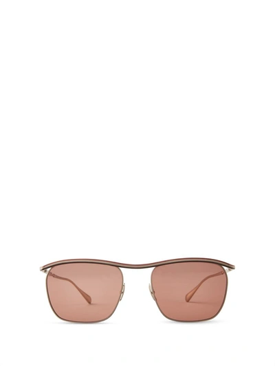 Mr Leight Owsley S 12kg White Gold Sunglasses