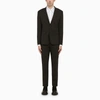 DSQUARED2 DARK GREY SINGLE-BREASTED WOOL SUIT