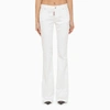 Dsquared2 'wide Leg Cropped' Jeans In White