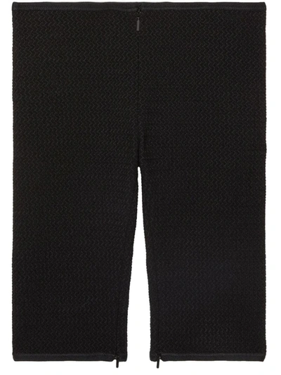 Gucci Jacquard Cycling Shorts In Black
