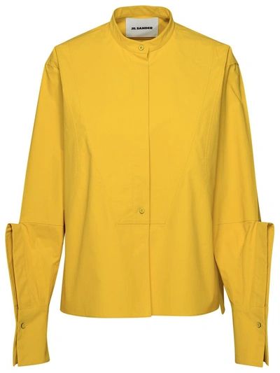 Jil Sander Over Shirt In Yellow