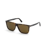 Tom Ford Tortoiseshell-effect Square-frame Sunglasses In Havana