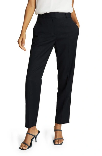 Reiss Hayes Slim Leg Pants In Navy